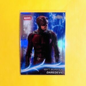 2025 Topps Chrome Marvel #175 Daredevil Matt Murdock Refractor Born Again